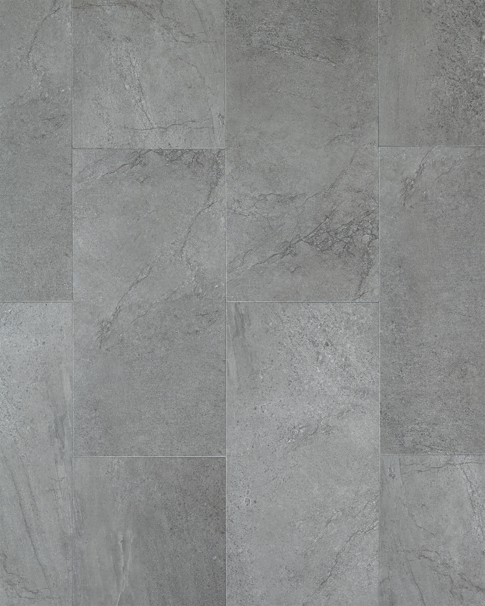   MERIDIAN シルバー Adura Flex Tile Meridian Steel - LVT | Carpet Exchange