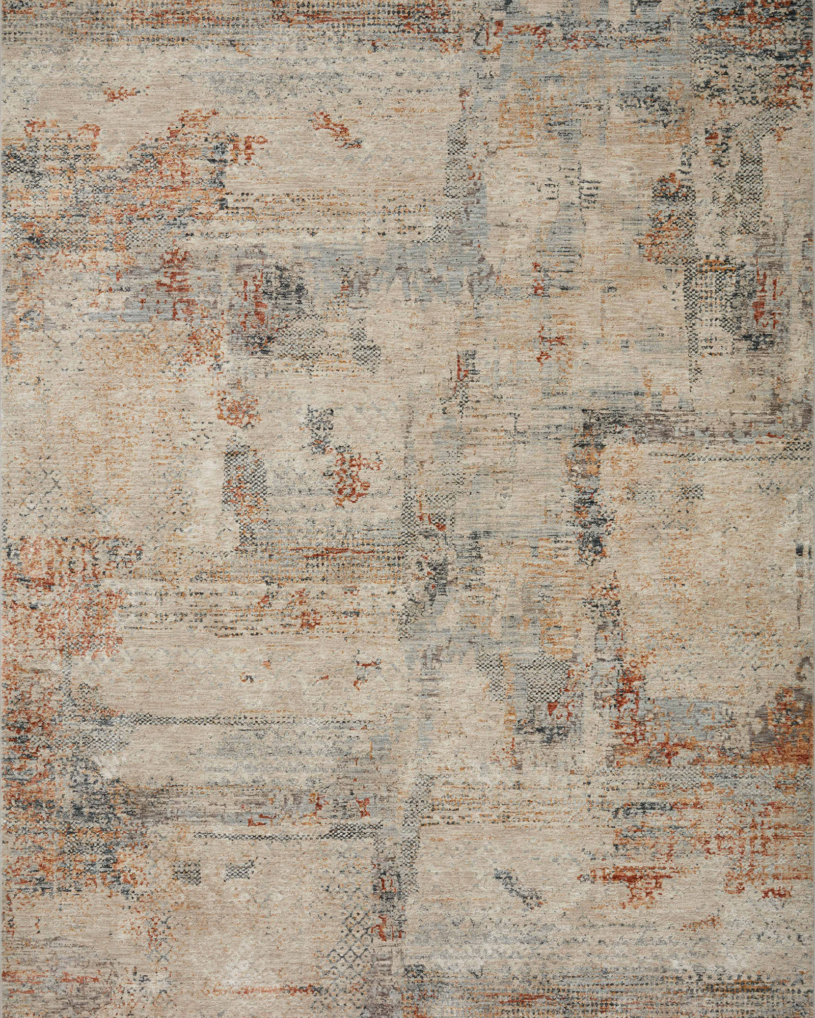 Loloi Axel AXE-06 Sand/Multi Area Rug | Carpet Exchange