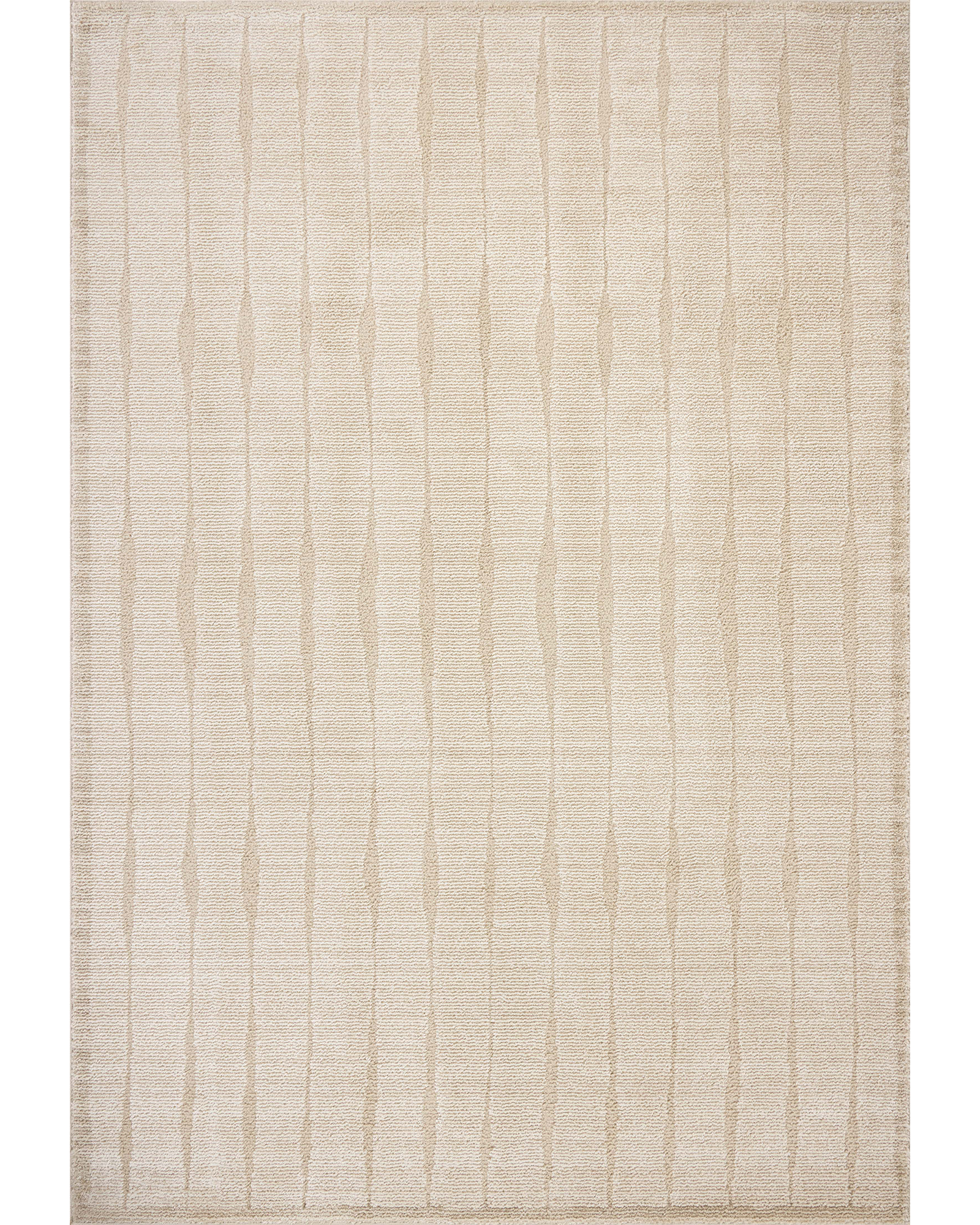 Loloi Calvin CLV-02 Ivory/Oatmeal Area Rug | Carpet Exchange