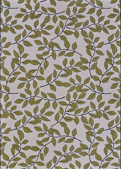 Dolce Summer Ivy Ivory Olive 2'3"x3'11" Area Rug
