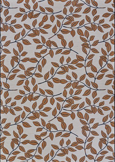 Dolce Summer Ivy Ivory Terracotta Area Rug