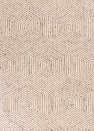 Gramercy 1607 Ivory Honeycomb Area Rug