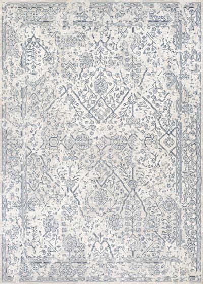 Marina Lillian Oyster/Slate Blue Area Rug