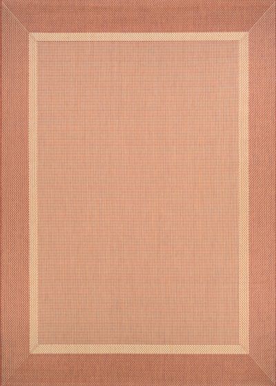 Recife Stria Texture Natural/Terra Cotta Rug