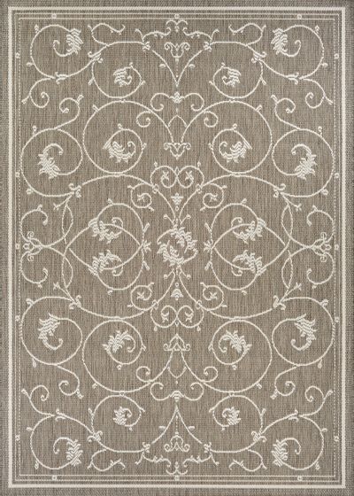 Recife Veranda Champagne/Taupe Area Rug
