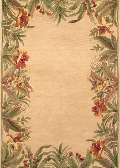 Sparta 3151 Ivory Rainforest Area Rug