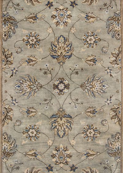Syriana 6028 Grey Allover Kashia Area Rug