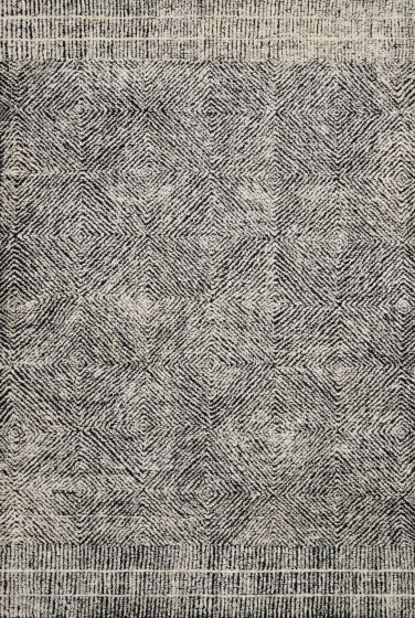 Kopa KO-01 Black/Ivory 11'6"x15' Area Rug