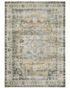 Charleston cha02 Blue/Gold Area Rug