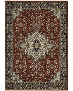 Aberdeen 4151r Red/Blue Area Rug