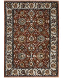 Aberdeen 562r Red/Ivory Area Rug