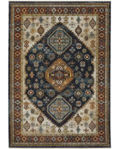 Aberdeen 5w Blue/Multi Area Rug