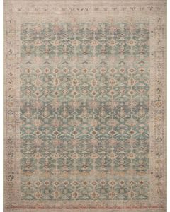 Aubrey AUB-02 Aqua/Sand Area Rug