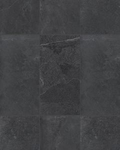 Absolute Black Porcelain Slate Matte Tile