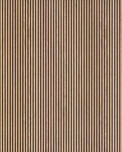 Acoustic Wood Slat Wall Panel Natural