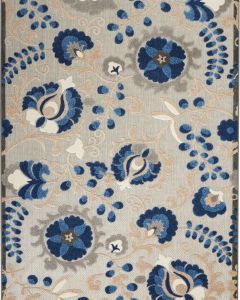 Aloha ALH17 Natural/Blue Area Rug