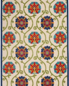 Aloha ALH19 Blue/Multicolor Area Rug
