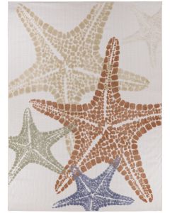 Aloha ALH28 Ivory Multicolor Area Rug