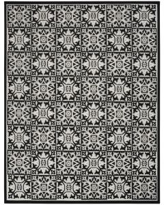 Aloha ALH34 Black White Area Rug