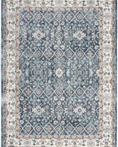 American Manor AMR01 Blue/Ivory Area Rug