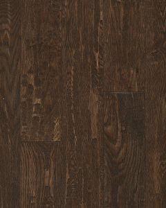 American Scrape Red Oak 5" Brown Saddle Hardwood