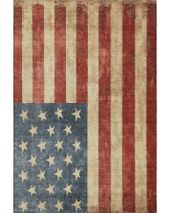Americana AM1 Red Area Rug