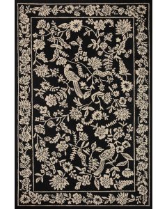 Arboretum ARB-01 Black Area Rug