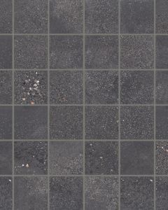 Area 51 Black Matte Glazed Porcelain 24"x48" Paver Tile