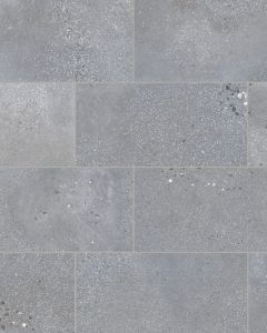 Area 51 Steel Matte Glazed Porcelain 12"x24" Pressed Field Tile