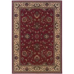 Ariana 311c Red/Ivory Area Rug