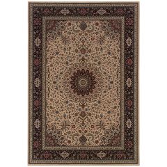 Ariana 95i Ivory/Black Area Rug
