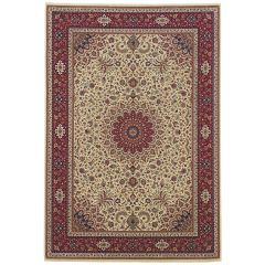 Ariana 95J Ivory/Red Area Rug