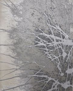 Astra 39L5F Gray/Silver/Ivory Area Rug