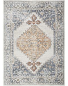 Astra Machine Washable ASW11 Grey Gold Rug