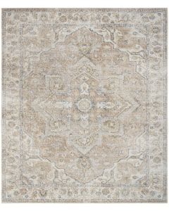 Astra Machine Washable ASW12 Beige Area Rug