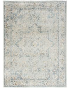 Astra Machine Washable ASW12 Light Blue Rug