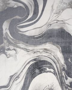 Astra Machine Washable ASW15 Ivory Grey Rug