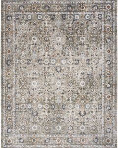 Astra Machine Washable ASW16 Gold Grey Rug