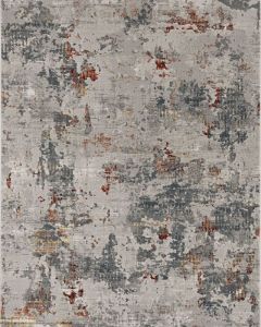 Aura 7203 Grey/Brick Wonder Area Rug