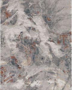 Aura 7206 Grey/Brick Skyler Area Rug