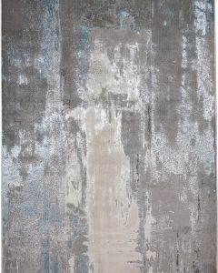 Azure 3406F Gray/Ivory/Blue Area Rug