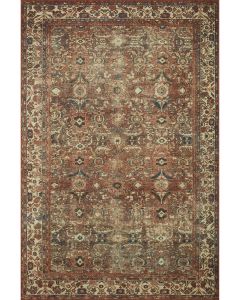 Banks BAN-04 Brick/Ivory Area Rug