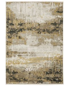 Bauer 2061x Gold/Black Area Rug