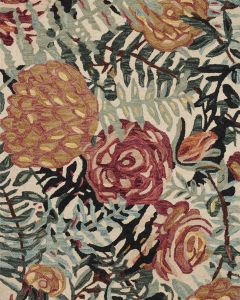 Belladonna BLM-02 Ivory/Lagoon Area Rug