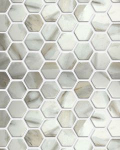 Bellevue Glass Calacatta Gold Glass Tile