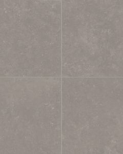 Bluerun Atlas Gray Matte Glazed Porcelain 24"x24" Rectified Field Tile