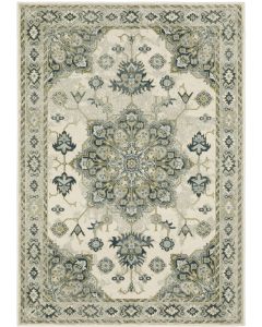 Branson br04b Ivory/Blue Area Rug