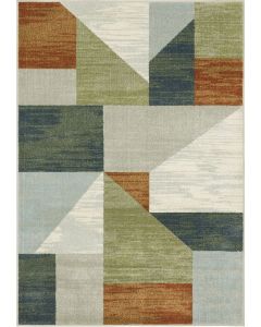 Branson br11a Beige/Multi Area Rug