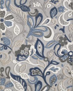 Calla 6922 Grey/Blue Leila Area Rug