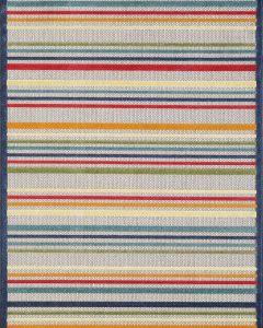 Calla 6927 Ivory/Multi Stripes Area Rug